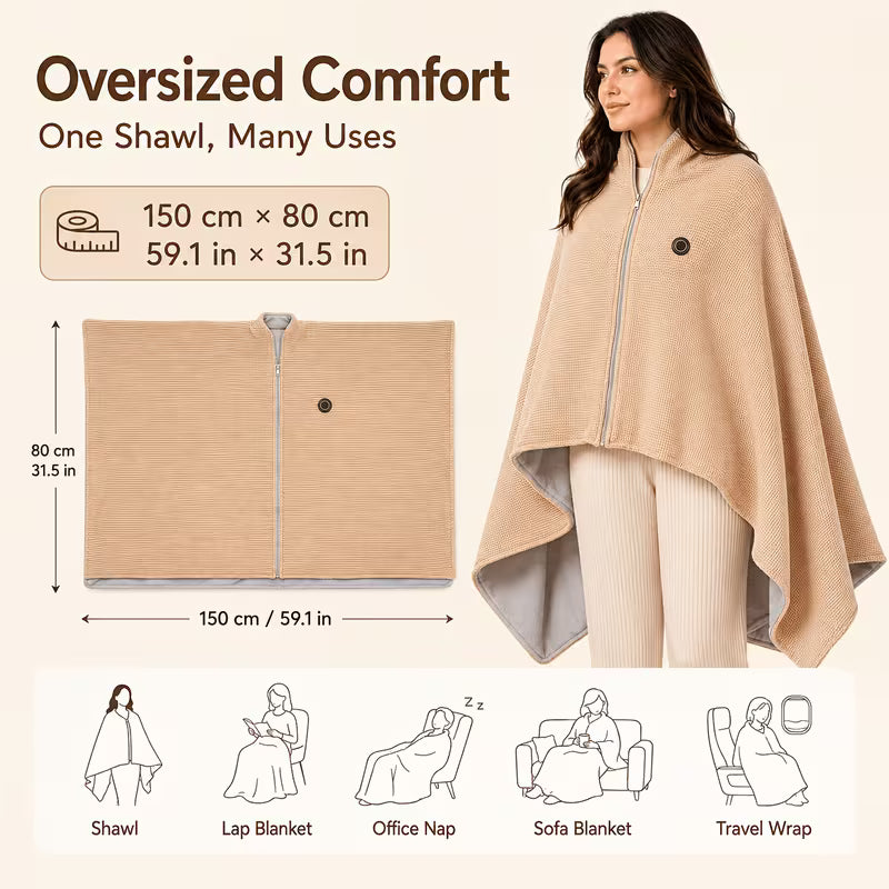 Toasty Alouetta Heated Shawl