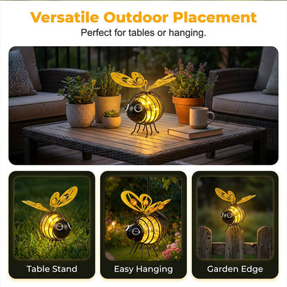 Solar Bee LED Hanging Light