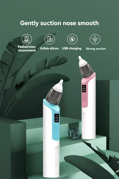 2026 New Baby Electric Nasal Aspirator – Rechargeable Congestion Relief
