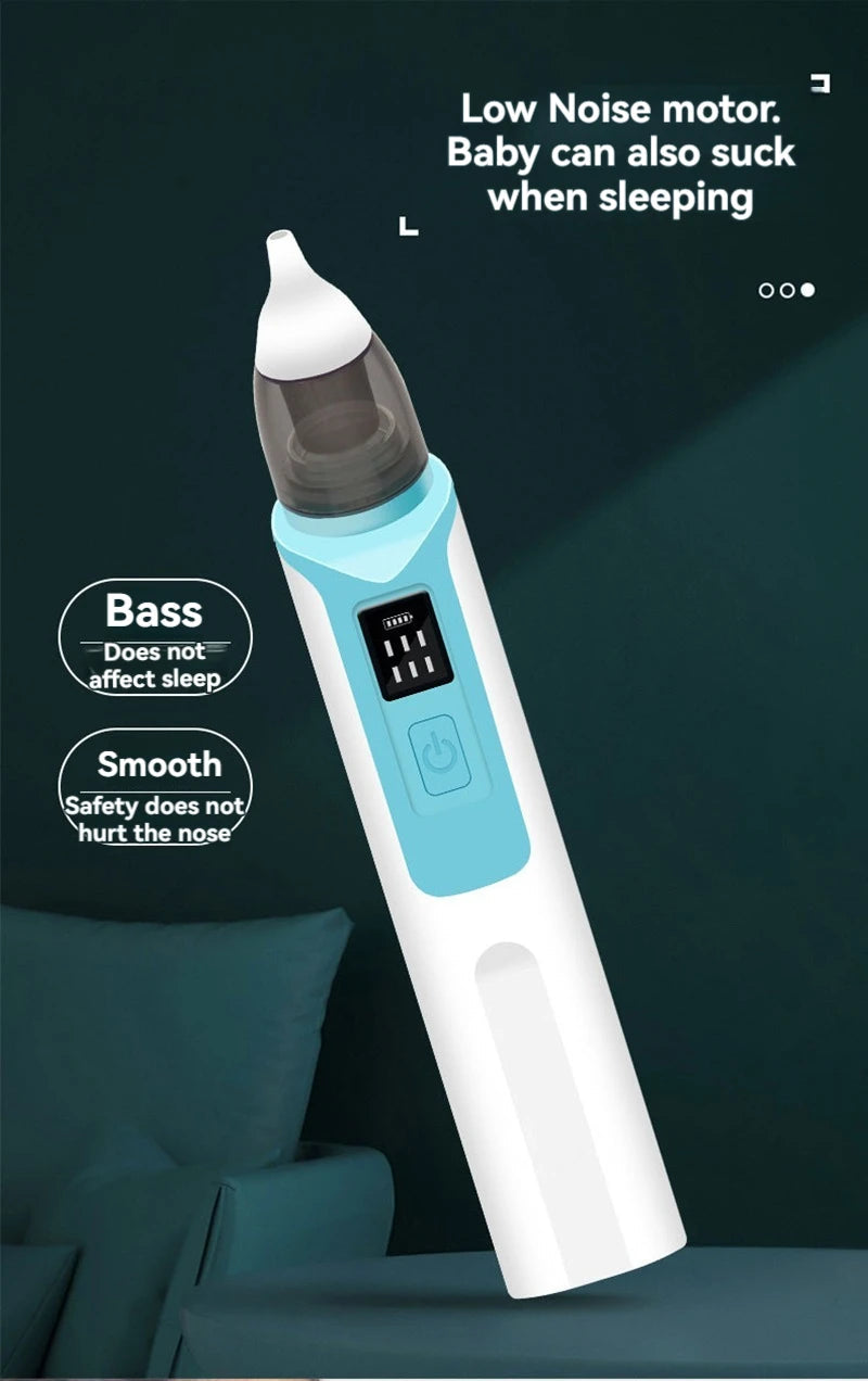 2026 New Baby Electric Nasal Aspirator – Rechargeable Congestion Relief