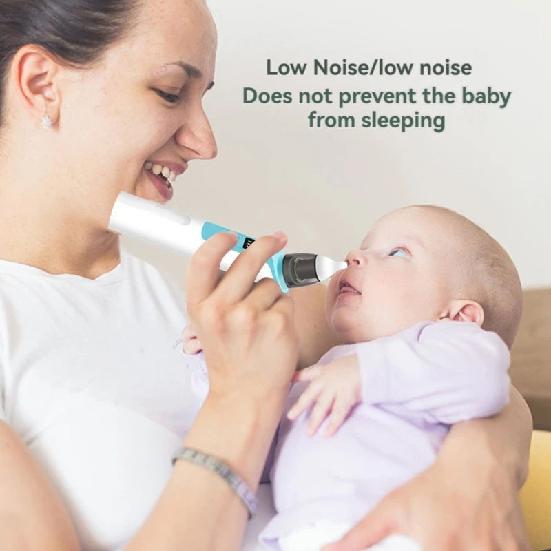 2026 New Baby Electric Nasal Aspirator – Rechargeable Congestion Relief