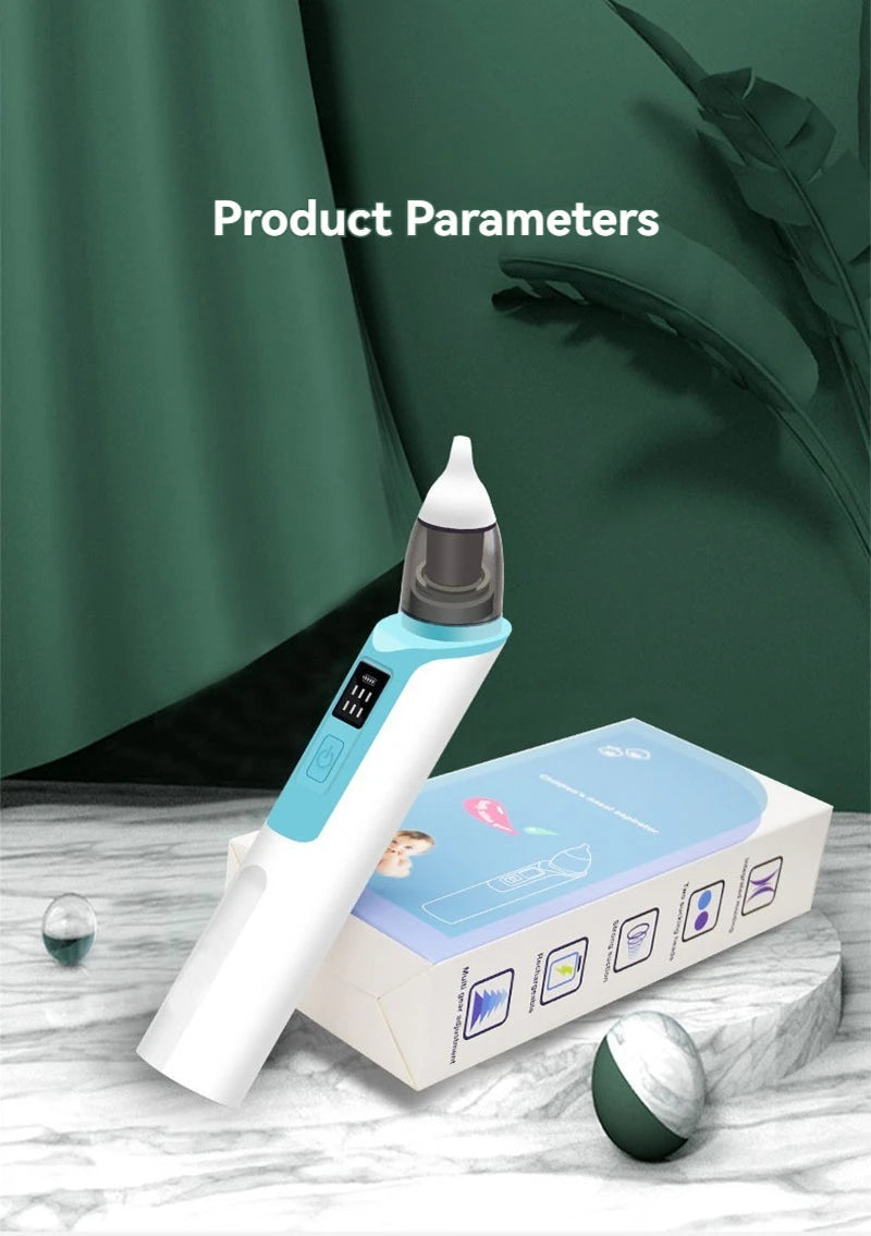 2026 New Baby Electric Nasal Aspirator – Rechargeable Congestion Relief