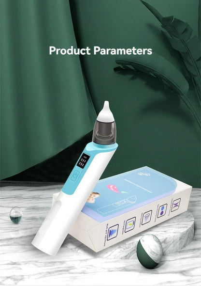 2026 New Baby Electric Nasal Aspirator – Rechargeable Congestion Relief