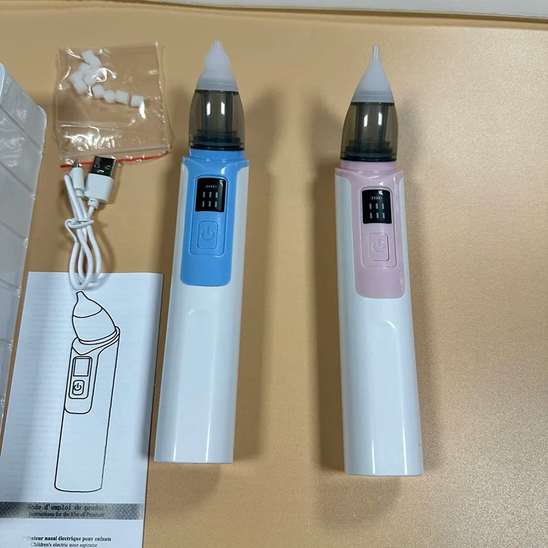 2026 New Baby Electric Nasal Aspirator – Rechargeable Congestion Relief