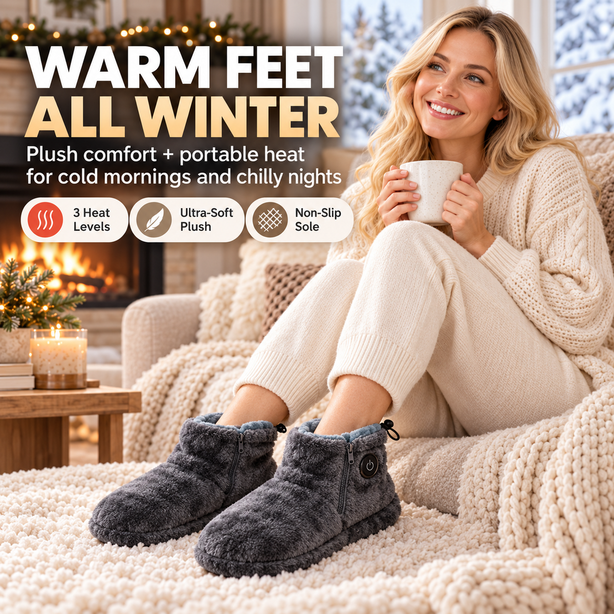 HeatStep Slippers