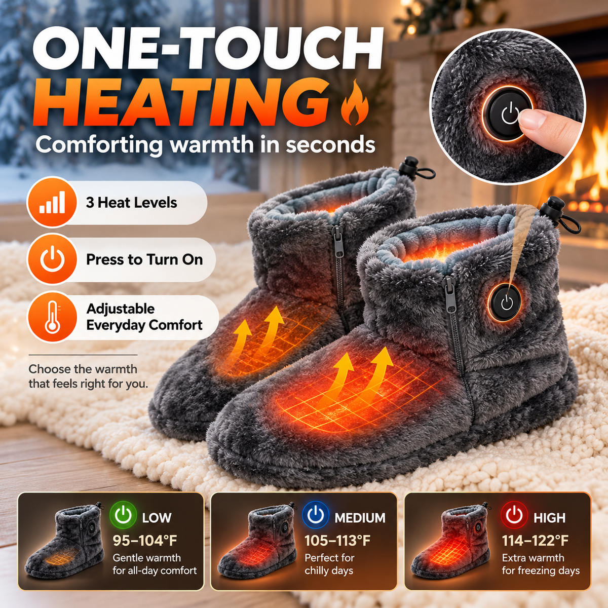 HeatStep Slippers