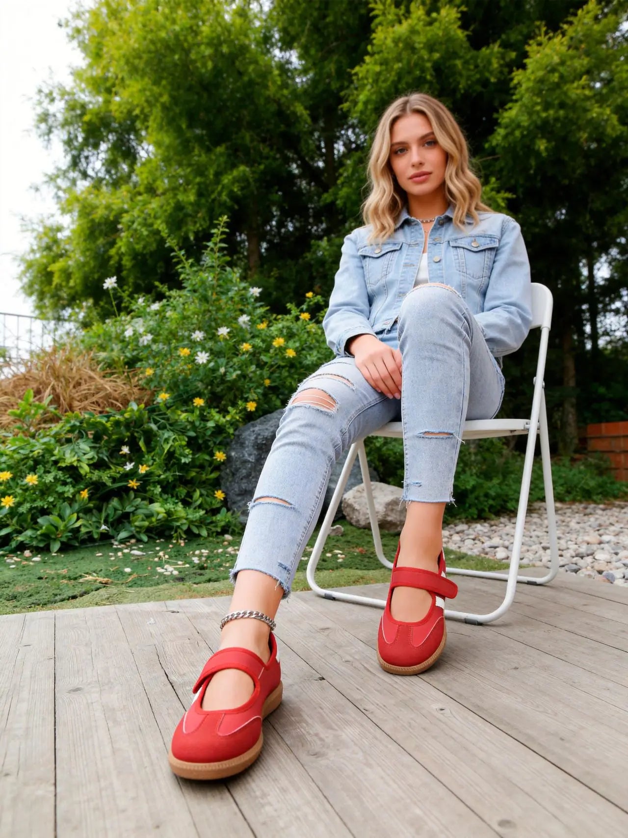 Women’s Plus Size Slip On Sneakers